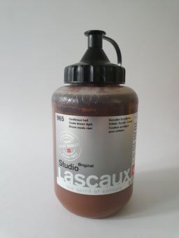 Acrylfarbe oxidbraun hell 965