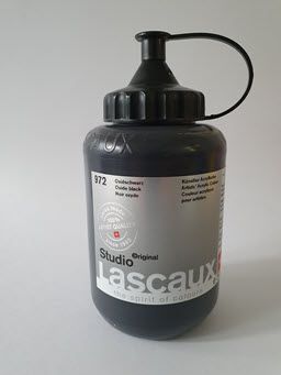 Acrylfarbe oxidschwarz 972